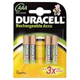 picture of Duracell Rechargeable Accu HR03 750 mAh AAA Batteries - 4-Pack