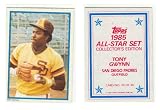 1985 Topps Glossy All Star Send In Baseball Card Tony Gwynn San Diego Padres