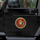 NHL Ottawa Senators 8'' Team Logo Car Magnet