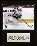 NHL Marian Gaborik New York Rangers Player Plaque