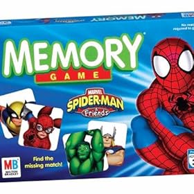  MEMORY GAME: Spiderman & Friends Edition
