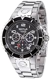 Sector Herren-Armbanduhr 175 Chrongraph Quarz R3273611125
