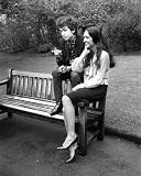 BOB DYLAN & JOAN BAEZ 24x36 B&W POSTER PRINT