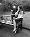 BOB DYLAN & JOAN BAEZ 24x36 B&W POSTER PRINT Image
