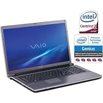 Sony VAIO VGN-AW120J/H 18.4-Inch Laptop (2.26 GHz Intel Core 2 Duo P8400 Processor, 4 GB RAM, 320 GB 5400 RPM Hard Drive, Blu-ray Drive, Vista Premium) Grey