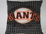 SAN FRANCISCO GIANTS Soft Knit Team Logo Throw Pillow 18 x 18 x 6