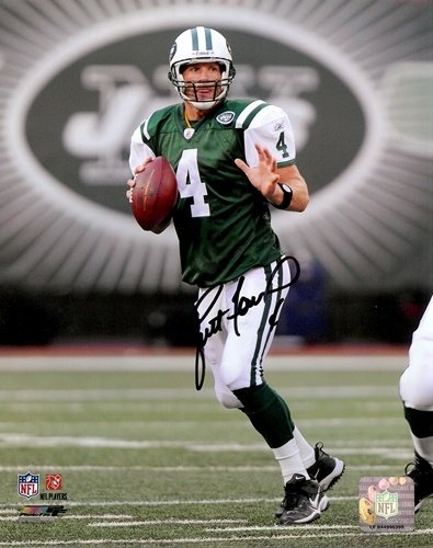 Brett Favre Autographed/Hand Signed New York Jets 16x20 Photo