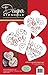 Designer Stencils C958 Love, Be Mine, Forever Hearts Cookie Stencil Set