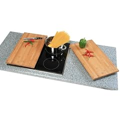 Kesper 54591 Schneide- und Abdeckplatte Bambus 50 x 28 x 4 cm