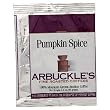 Arbuckle's Fine Roasted Coffee, Pumpkin Spice, Ground Coffee, 1.3-Ounce Bags (Pack of 30)