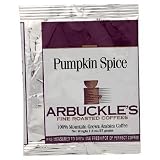 Arbuckle's Fine Roasted Coffee, Pumpkin Spice, Ground, 1.3-Ounce Bag (Pack of 30)