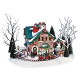 Department56ChristmasLaneSeriesAnimatedSnowVillage,Santa'sWonderlandHouse