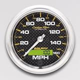 Autometer CF Carbon Fiber Series KIT w/Electronic Speedometer