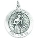 Sterling Silver Saint Gerard Medal