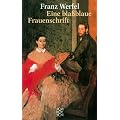 Eine bla�blaue Frauenschrift