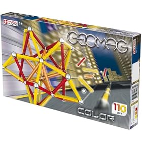 Geomag - 6804 - Jeu de Construction - Kids Color - 110 Pi�ces