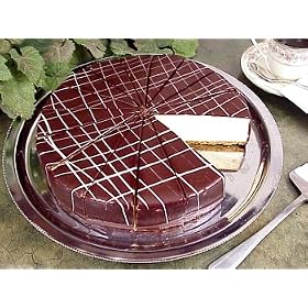 Chocolate Covered White Chocolate Cheesecake-4.5 Lbs. by Libby's Gourmet Desserts