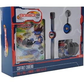 Beyblade - BEY5479 - Figurine - Coffret Cadeau - Dvd + Mug + Porte-Cl�s + Montre