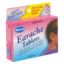 Hyland's Earache Tablets, 40 tablets (Pack of 3)