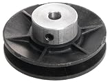 Glass Reinforced Nylon V-Belt Pulley 1 Diameter 1/4 Bore, For 1/8 Belt