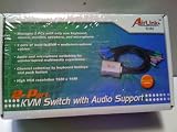 AirLink 2-Port KVM Switch with Audio Support AKVM2A