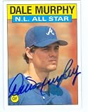 Dale Murphy Autographed/Hand Signed MLB Baseball Card (Atlanta Braves) 1986 Topps #705 All Star