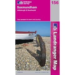 Saxmundham, Aldeburgh and Southwold (Landranger Maps)