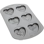 Wilton Valentine 6 Cavity Hearts Cookie Pan $11.99