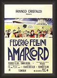 Amarcord Entertainment Framed Art Poster Print, 43x31