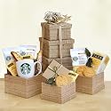 Naturally Starbucks Tower - Coffee Gift Basket