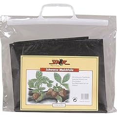 Siena Garden 316290 Mulchfolie schwarz, 10 x 1,2 m