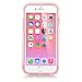 iPhone 6 Case,ULAK [Lumenair Series] LED Case iPhone 6 (4.7) Incoming Call Flash Hybrid Case Cover with (Transparent+White) PC Hard Back Case + Luminous Soft Bumper Frame Case For iPhone 6 (4.7 inch) (Pink)