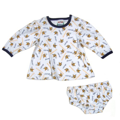 Minnesota Vikings Baby Boys Diaper Set, 24 Months