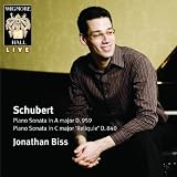 SCHUBERT - Jonathan Biss - Live at Wigmore Hall