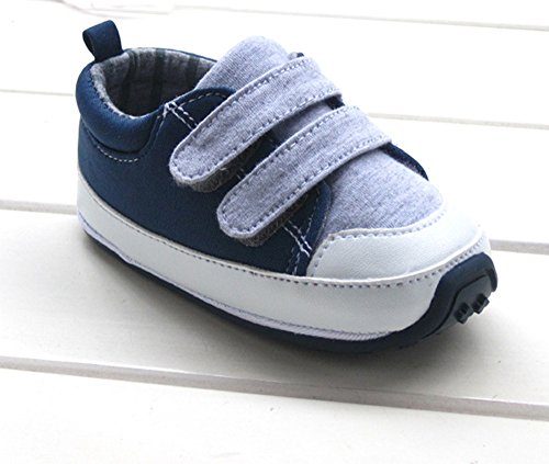 Kuner Baby Boys Cotton Rubber Sloe Outdoor Sneaker First Walkers Shoes