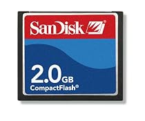 SANDISK 2GB COMPACT FLASH CARD