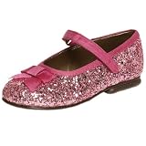 bow glitter mary janes