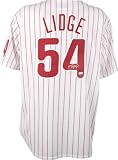 Brad Lidge Philadelphia Phillies 2008 World Series Champions Autographed Replica Jersey with WS patch