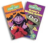 Sesame Street - Elmo Says Boo/Slimey's World Games 2pak [VHS] Image