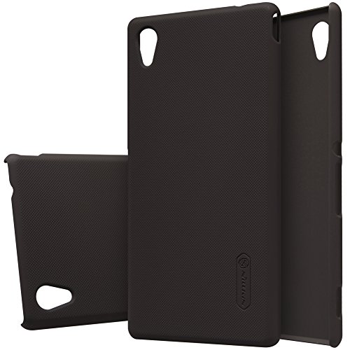 Sony Xperia M4 Aqua Case - Asmart (Tm) Frosted Shield Matte Plastic Case Cover Shell Pack of Screen Protector for Sony Xperia M4 Aqua Dual (Brown)