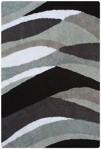 Ridder 7343070-350 Teppich ca. 60 x 90 cm, Dune grau