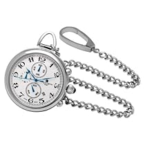 Buy Charles-Hubert Charles-Hubert, Paris Stainless Steel Quartz Pocket Watch