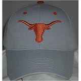 Texas Longhorns One-Fit NCAA Wool Flex Cap (White)
