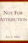 Not for Attribution