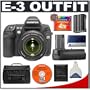 Olympus E-3 Digital SLR Camera with 14-54mm Zuiko Digital f/2.8-3.5 Lens + HLD-4 Power Battery Grip + 4GB CF Card + BLM-1 Battery + Case + Cameta Bonus Accessory Kit