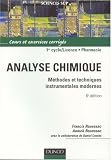 Revue Dunod  / Analyse chimique : Méthodes et techniques instrumentales modernes