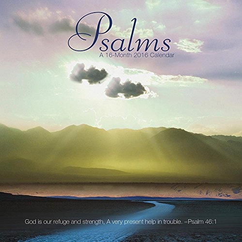 2016 Monthly Wall Calendar - Psalms