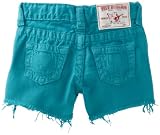 True Religion Girls 2-6X Faye Cut-Off Short