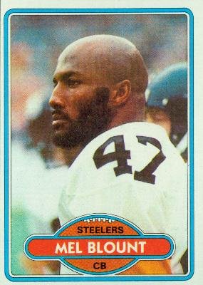 1980 Topps #155 Mel Blount - Pittsburgh Steelers (Football Cards)