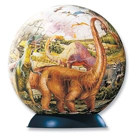 Dinosaurs 96 pc puzzle ball by Ravensburger